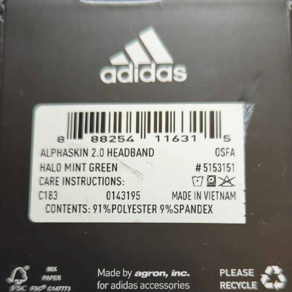 3 For $30. Adidas Alphaskin Headband